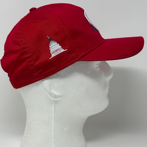 Washington Nationals x Wizards Hat Baseball Cap Reference Brand Basketball Red - Picture 4 of 15